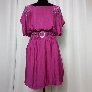 Fuchsia Mini Dress